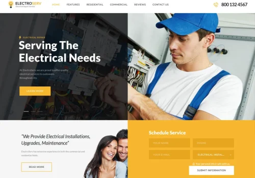 Electrician - Website