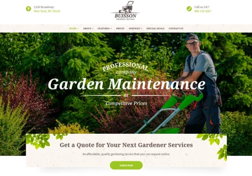 Gardening - Website