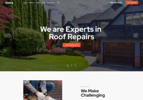 Roofing - Website